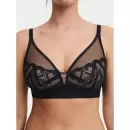 Chantelle - Graphic Support Bra U/Bøjle, Black