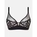 Chantelle - Graphic Support Bra U/Bøjle, Black