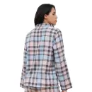 Femilet - Heat Flannel Bluse, Print Carreaux