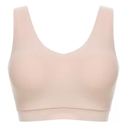 Soft Stretch Top Padded, Nude Sand