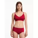 Chantelle - Soft Stretch Hipster Stribet, Passion Red