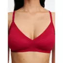 Chantelle - Soft Stretch Top Stribet, Passion Red