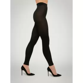 Merino Tights Leggings, Sort