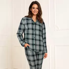 Cotton Flannel Pyjamas, Forrest Checks