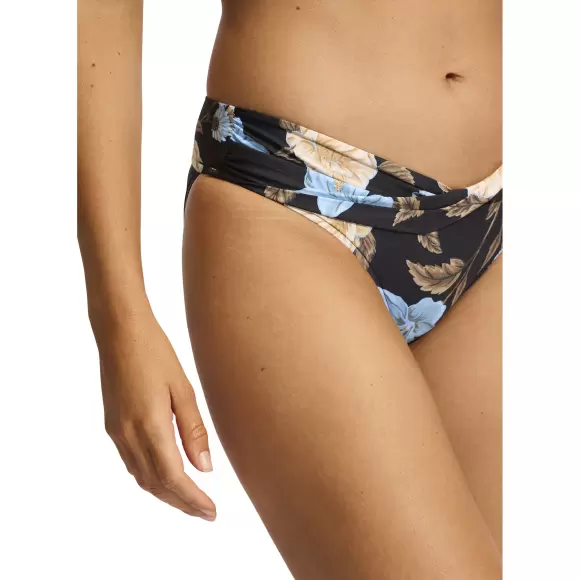 Seafolly - Garden Party Twist Band Hipster, Black