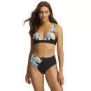 Seafolly - Garden Party Bikini Triangle, Black