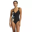 Seafolly - Garden Party One Piece, Black