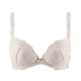 Softessence Plunge Push-Up Bra, Skin