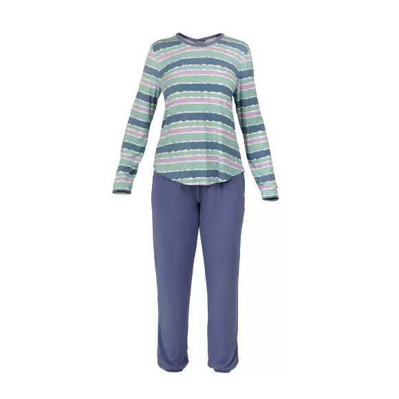 Wiki - Bamboo Pyjamas, Blue-Lilac Aquarel