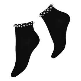 Vogue Viv Sneaker Socks, Black