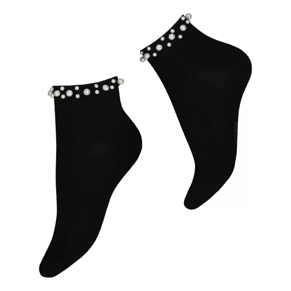 VOGUE - Vogue Viv Sneaker Socks, Black