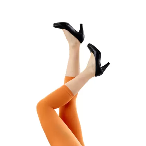 Amelie Leggings Capri 40 Den, Tomato Cream