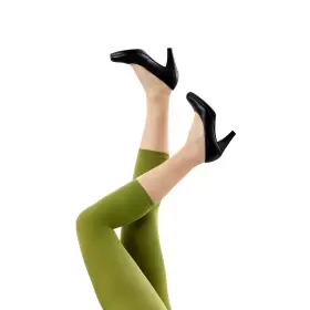 Amelie Leggings Capri 40 Den, Split Pea