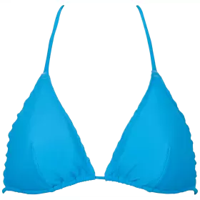 Jamaica Bikini Trekants Top, Clear Blue