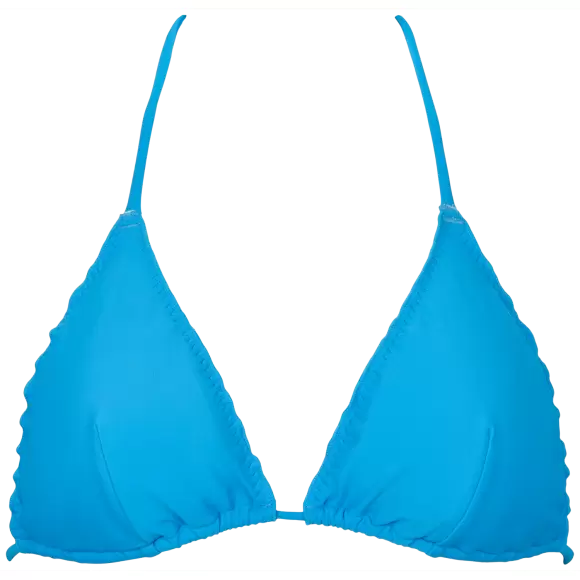 Missya - Jamaica Bikini Trekants Top, Clear Blue