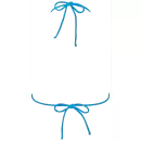 Missya - Jamaica Bikini Trekants Top, Clear Blue