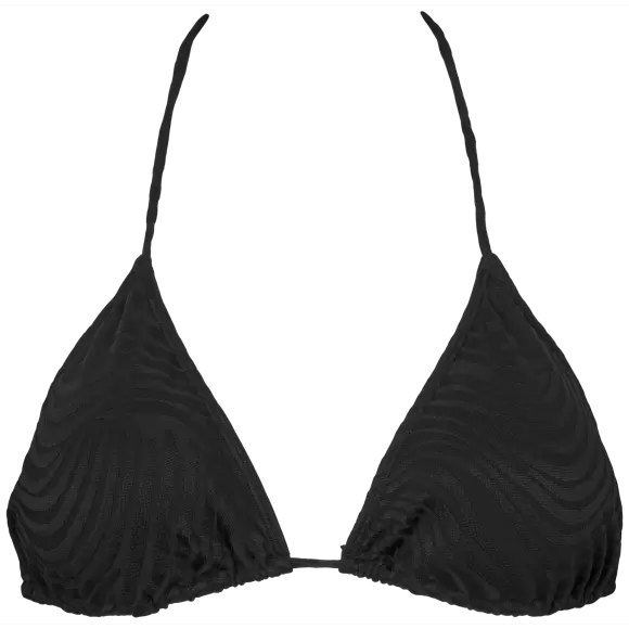 Missya - Ravello Bikini Trekants Top, Black