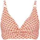 Missya - Lucca Bikini Top, Ivory With Rose