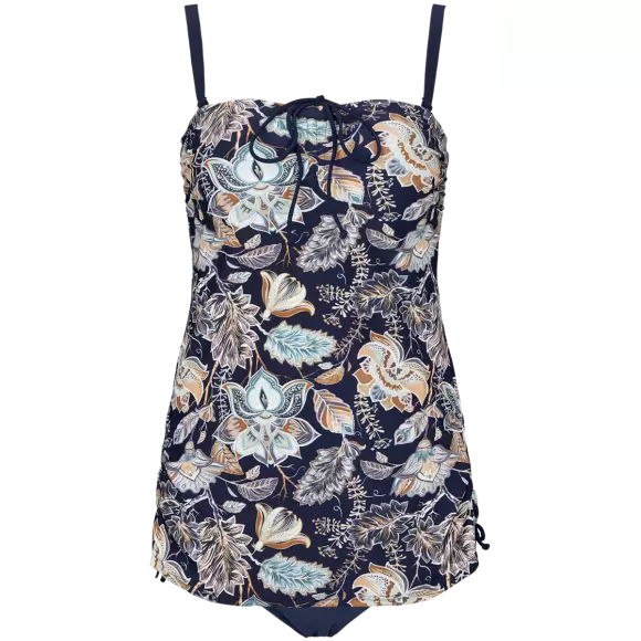 Missya - Angie Badedragt, Navy With Print