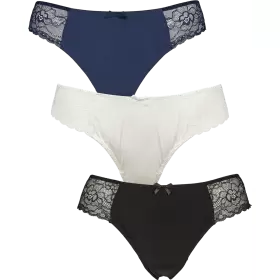Lace Tai 3-Pack, Navy
