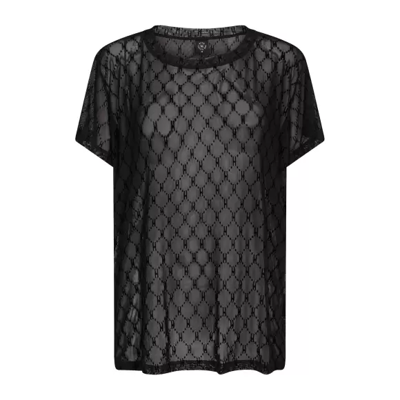 HYPE THE DETAIL - Hype The Detail Mesh Oversize T-Shirt, Black