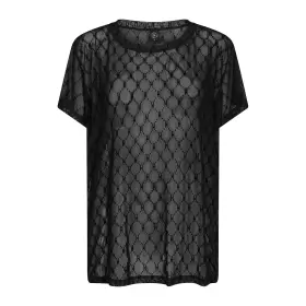 Hype The Detail Mesh Oversize T-Shirt, Black