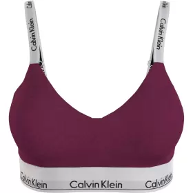 Light Lined Bralette, Purple Potion