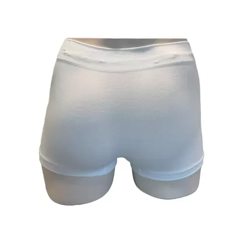 Maja Bambus Maxi Shorts, Råhvid