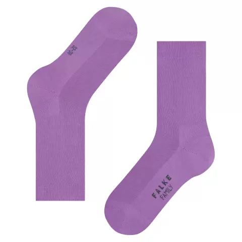 Family Sock, Pink Iris