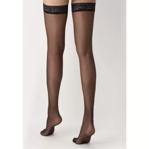Chic Stay-Ups, Black 