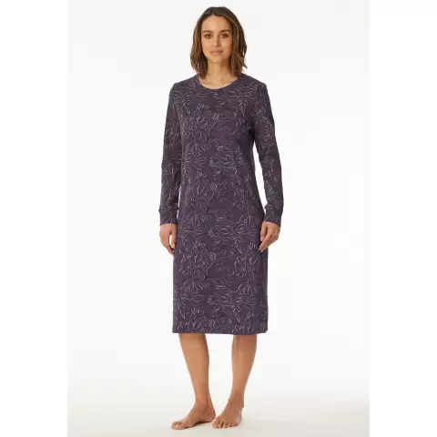 Natkjole Lang Ærme, Multicolor