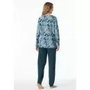 Schiesser - Pyjamas Lang Ærme, Blå Multicolor