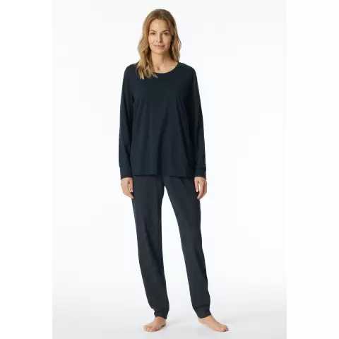 Pyjamas Lang Ærme, NightBlue