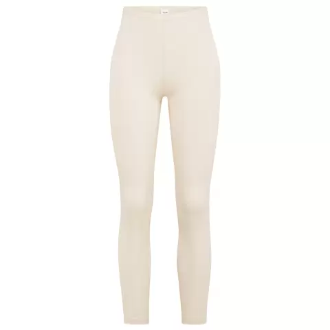 True Confidence Uld/Silke Leggings, Råhvid