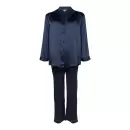 Lady Avenue - Pure Silk Pyjamas, Indigo Lady Avenue - Pure Silk Pyjamas, Indigo
