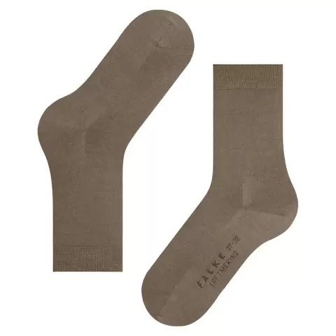 Softmerino Ankelstrømpe, Shitake