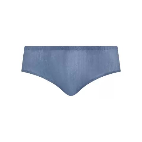 Soft Stretch Hipster, XS-XL. Blue Denim Print Soft Stretch Hipster, XS-XL. Blue Denim Print