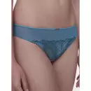 Chantelle - Legend Tanga String, Jeans Blue