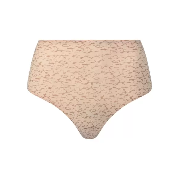 Chantelle - Soft Stretch High String XS-XL, Norah Nude Print