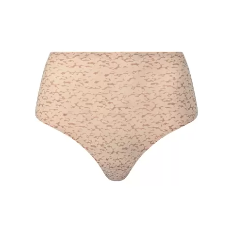 Soft Stretch High String XS-XL, Norah Nude Print