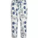Wiki - Bambus Pyjamas Kort Ærme, Blue Grey Floral