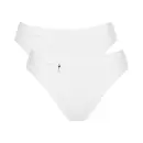 Sloggi - Sloggi Basic Pearl Tai 2-Pak, Hvid