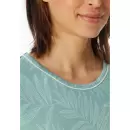 Schiesser - Natkjole Kort Ærme, Jade Green
