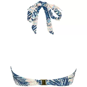 Nura Bikinitop Halterneck, Palm Print