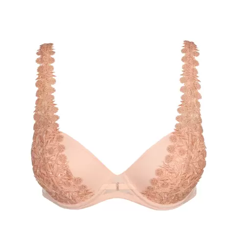 Danae Padded Bra, Pinot Rose