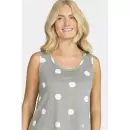 Damella Of Sweden - Natkjole Uden Ærmer, Khaki