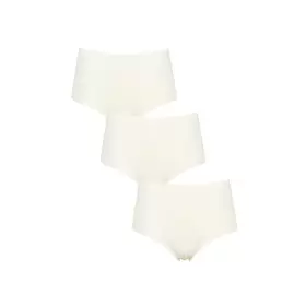 Seamless Maxi 3-Pack, Råhvid