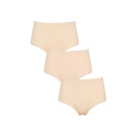 Seamless Maxi 3-Pack, Nude