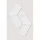 NOTE - Bambus Ankelstrømpe, White