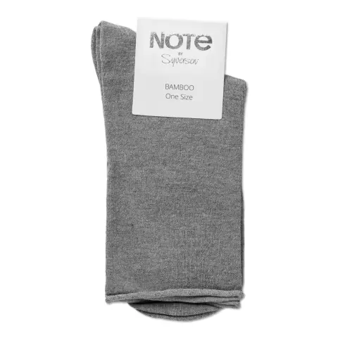 Bambus Ankelstrømpe, Grey